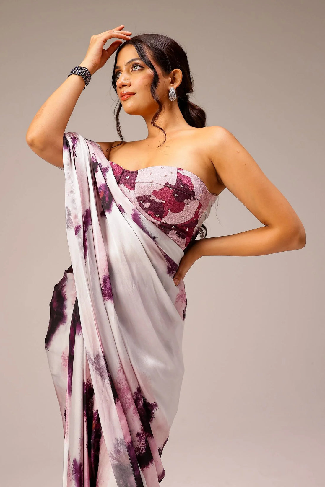 Mila Muse Draped Saree Set