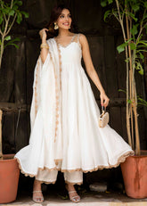 Chandani and Lilac Dream Anarkali Suit Set