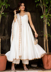 Chandani and Lilac Dream Anarkali Suit Set