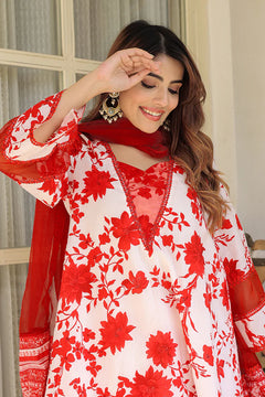 Cotton Chand Comfort Fit Suit Set