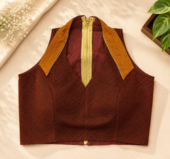 Khun Contrast Blouse