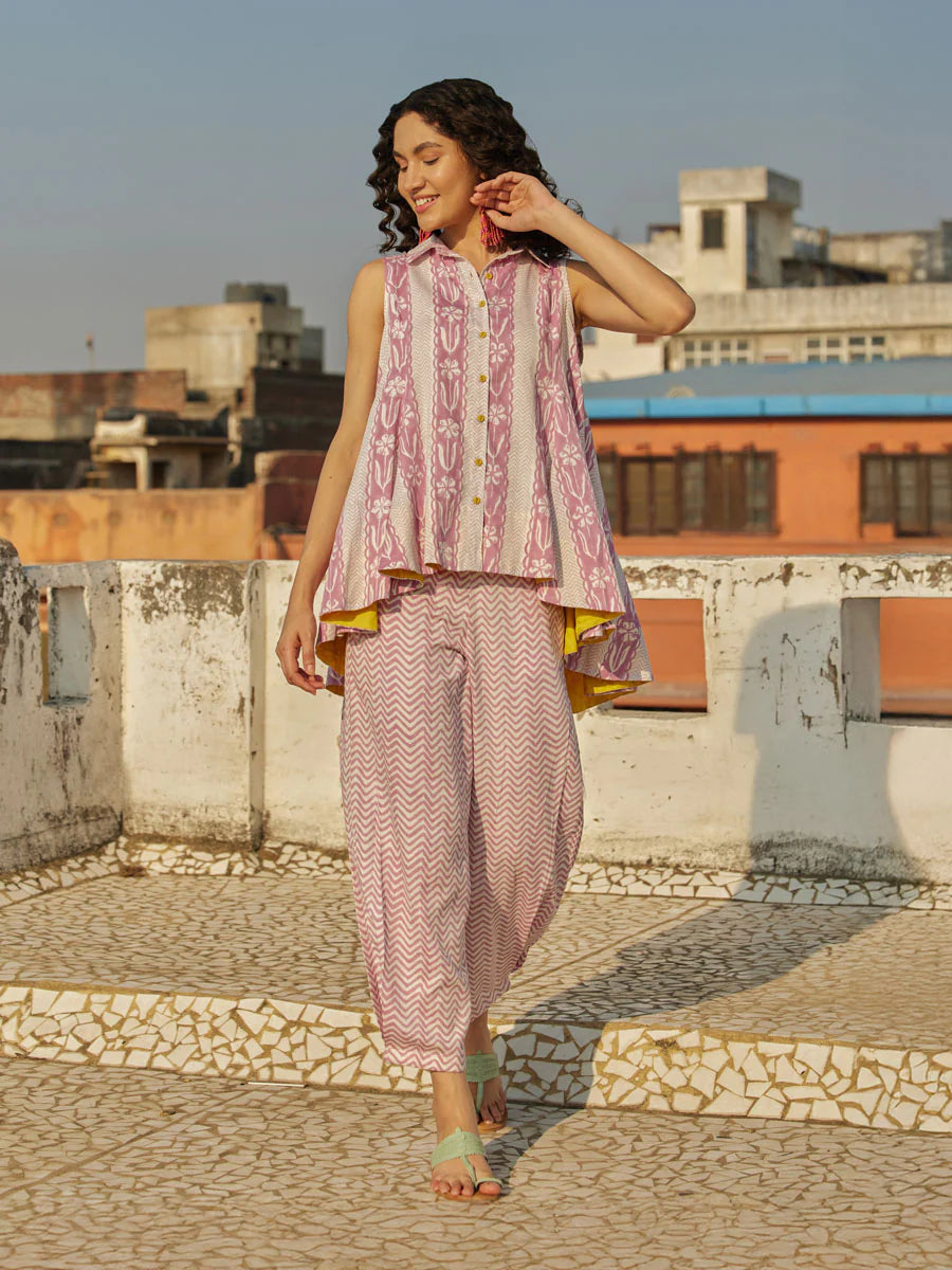 Fleur Cotton Co-ord Set- By Reet Lifestyle