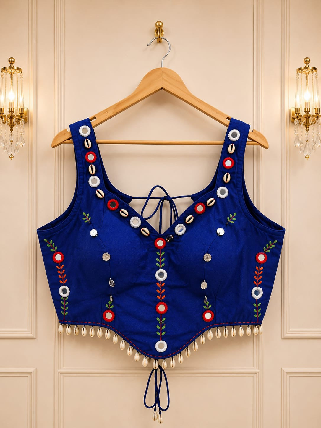 Navratri Rajwada Garba Corset Blouse