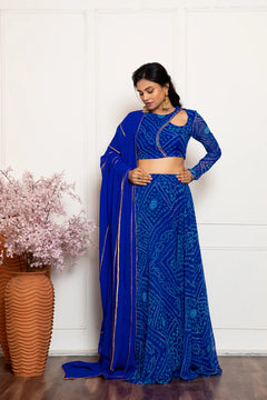 Bandhani Lehenga Set