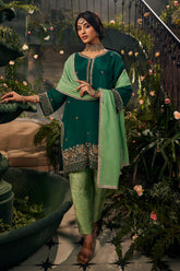 Naaz-Suit Set With Banarasi Pant