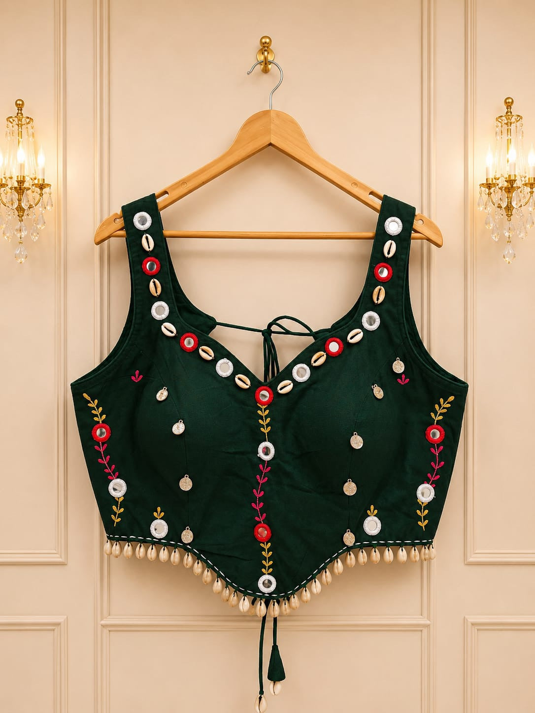 Navratri Rajwada Garba Corset Blouse