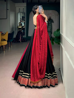Rangrez Noir Gamthi Lehenga Choli