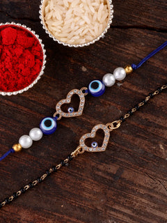 Raksha Bandhan Bhaiya Bhabhi & Tilak Set