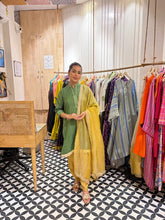 Sage Sunehri Nazrana Suit Set