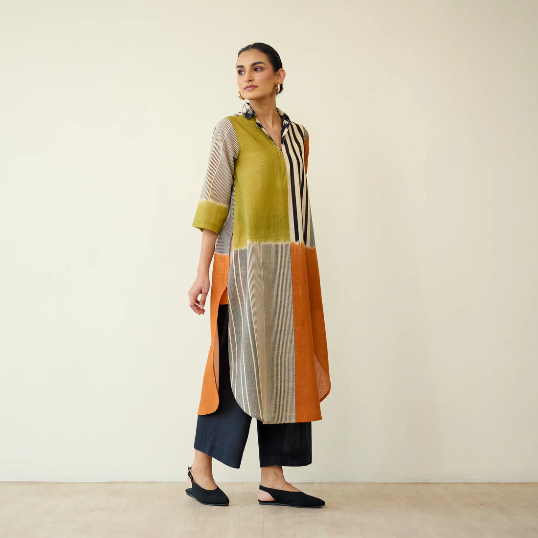 Slub Cotton Statement Co-ord Set