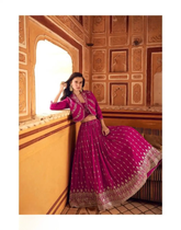 Premium Chinnon Silk Western Set