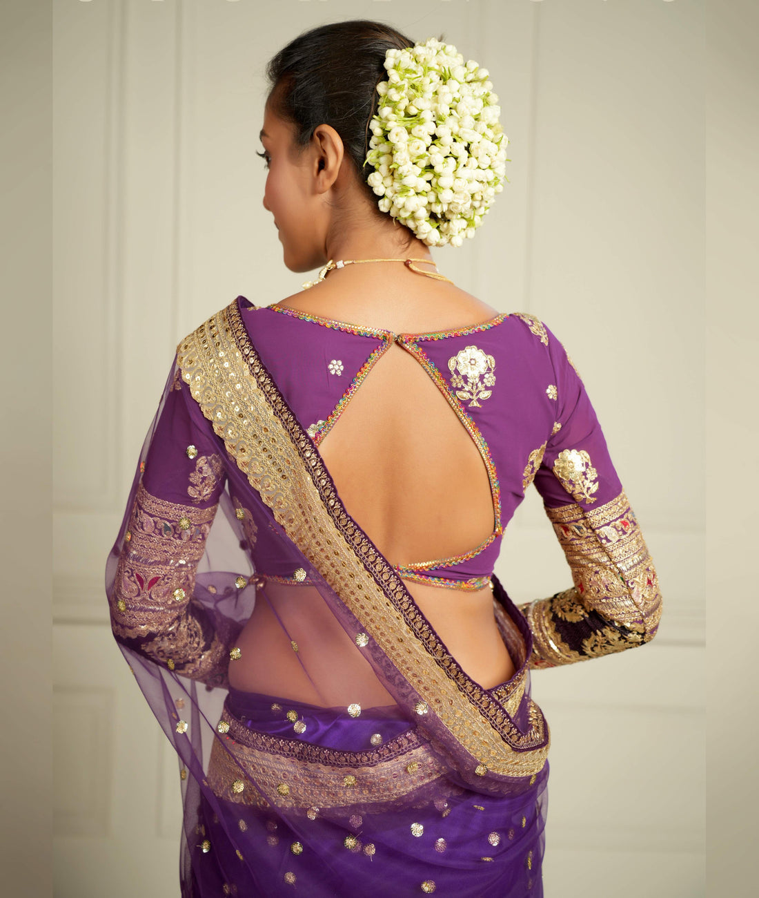 Lightweight net saree