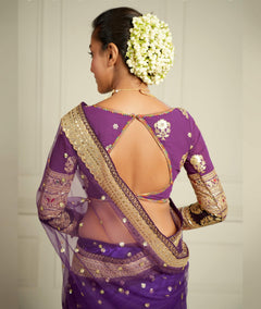 Lightweight net saree
