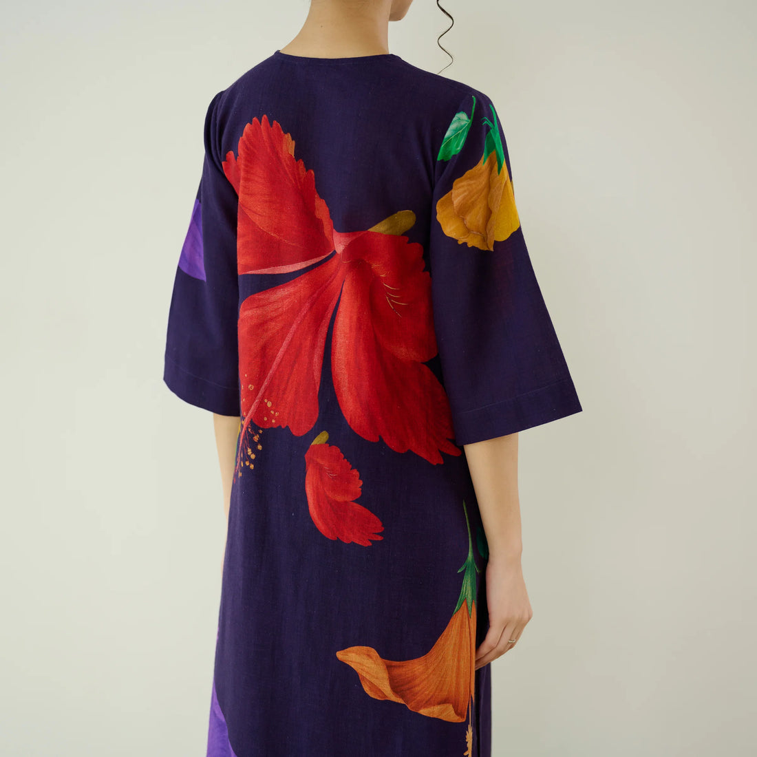 Nazm Floral Cotton Kurta Set