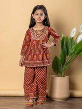 Jam Cotton Printed Kurta Pant Set