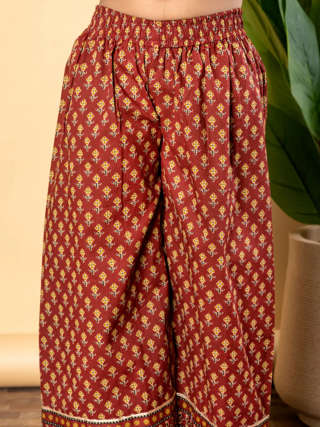Jam Cotton Printed Kurta Pant Set