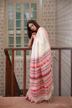 Dongria Heritage Khadi Saree