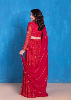 Bandhani Lehenga Set