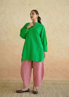 Tulsi Noor Striped Cotton Co-Ord Set