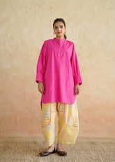 Noor Sunehri Gingham Cotton Co-Ord Set