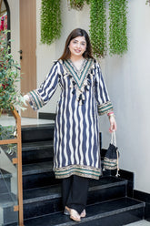 Sehrish Embroidered Co-ord Set- By Reet Lifestyle