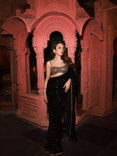 Fox Georgette Saree with Blouse- By Reet Lifestyle