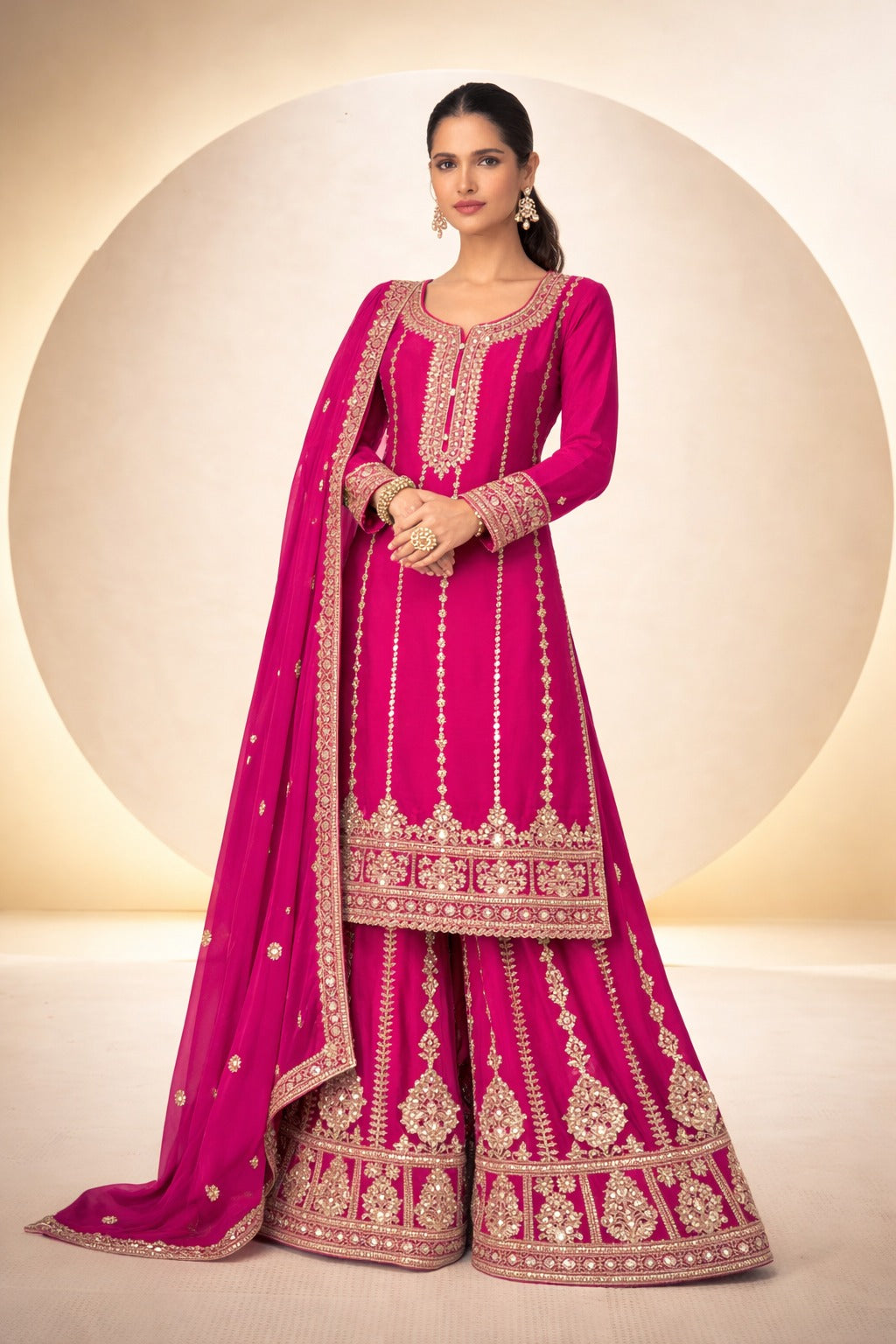 Gulkayra Rinaaya Chinon Embroidery Salwar Kameez Collection