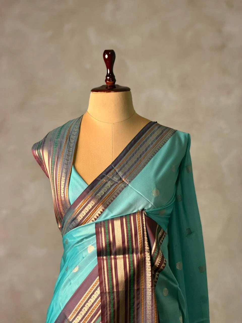 Kesar Royale Silk Semi Banarasi Saree