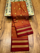 Narayanpeth Silk Saree with Stitched Blouse – Traditional Marathi Look