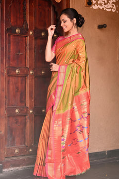 Kanak Noor Paithani Silk Saree