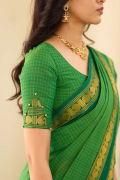 Heritage Kandangi Chettinad Cotton Saree