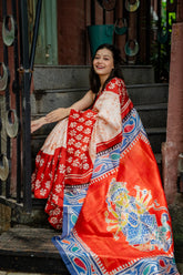 Batik Rang Silk Saree