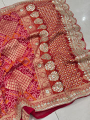 Gotapatti Work Saree