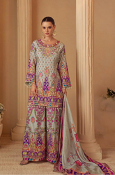 Royal Crepe Silk Handwork Suit Collection