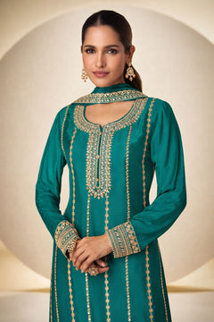 Gulkayra Rinaaya Chinon Embroidery Salwar Kameez Collection