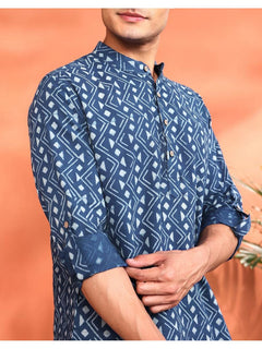 Neel Sutra Cotton Kurta