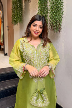 Aabha Paisley Embroidered Co-ord Set