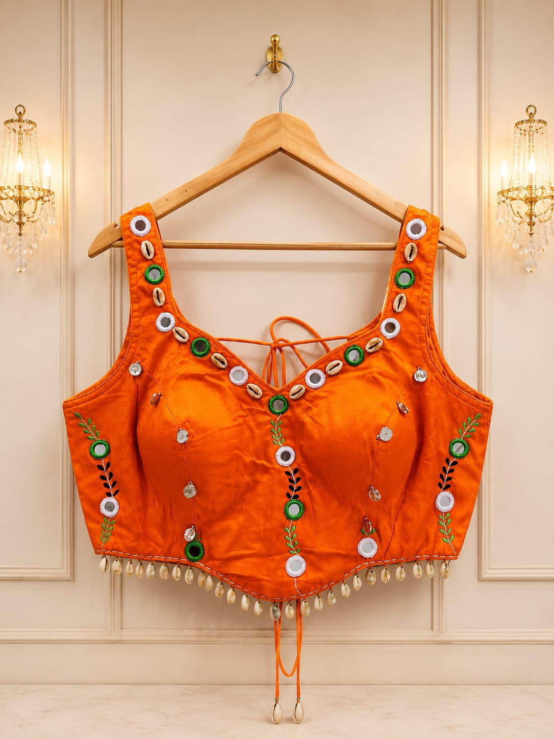 Navratri Rajwada Garba Corset Blouse