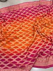 Rajasthani Bandhani Saree