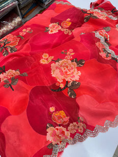Muslin saree