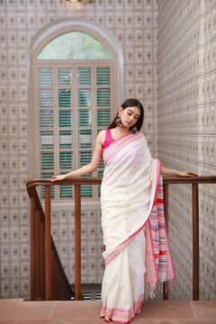 Dongria Heritage Khadi Saree