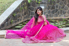 Rani Pink Lehenga- By Reet Lifestyle
