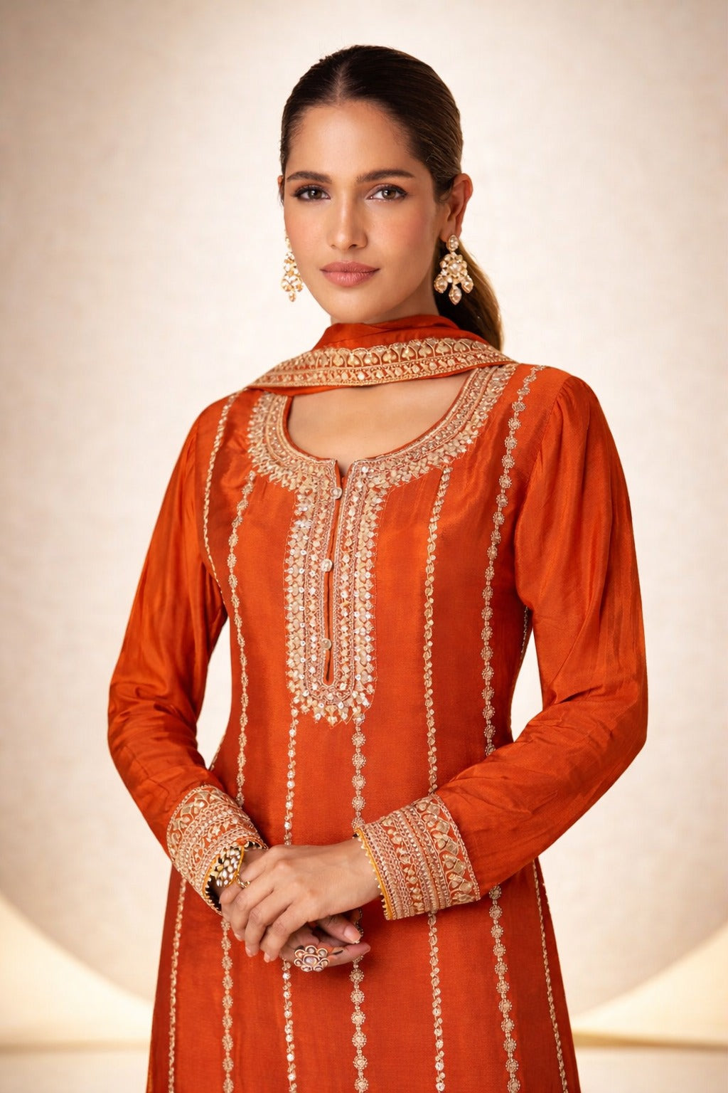 Gulkayra Rinaaya Chinon Embroidery Salwar Kameez Collection
