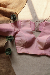 Light Pink Tissue Padded Blouse