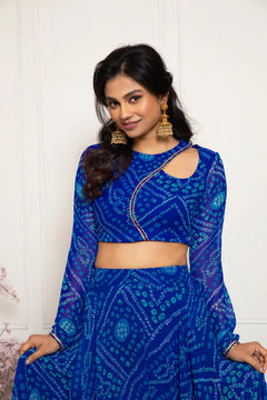 Bandhani Lehenga Set
