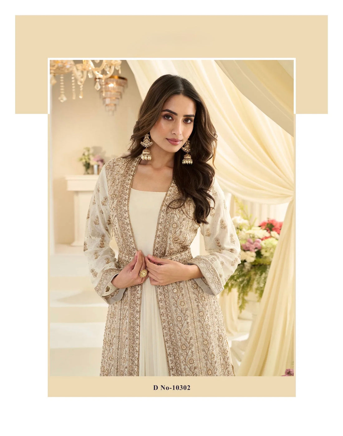 Heavy Simar Silk Embroidered Sharara set