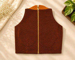 Khun Contrast Blouse