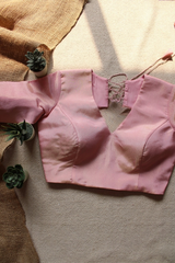 Light Pink Tissue Padded Blouse