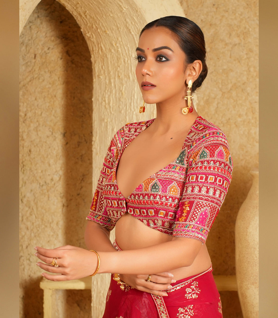 Dry clean blouse