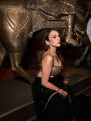 Fox Georgette Saree with Blouse- By Reet Lifestyle